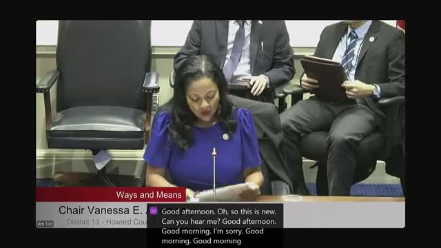 Ways and Means Committee opens 2025 session, sets testimony and staffing rules