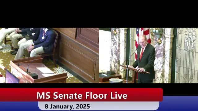 Mississippi Senate dispenses with routine readings, hears announcements and recesses until 5 p.m.