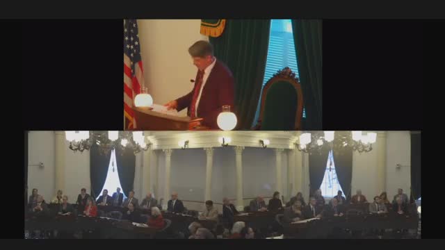 Senate announces committee rosters, schedules committee meetings and adjourns until Jan. 10, 2025