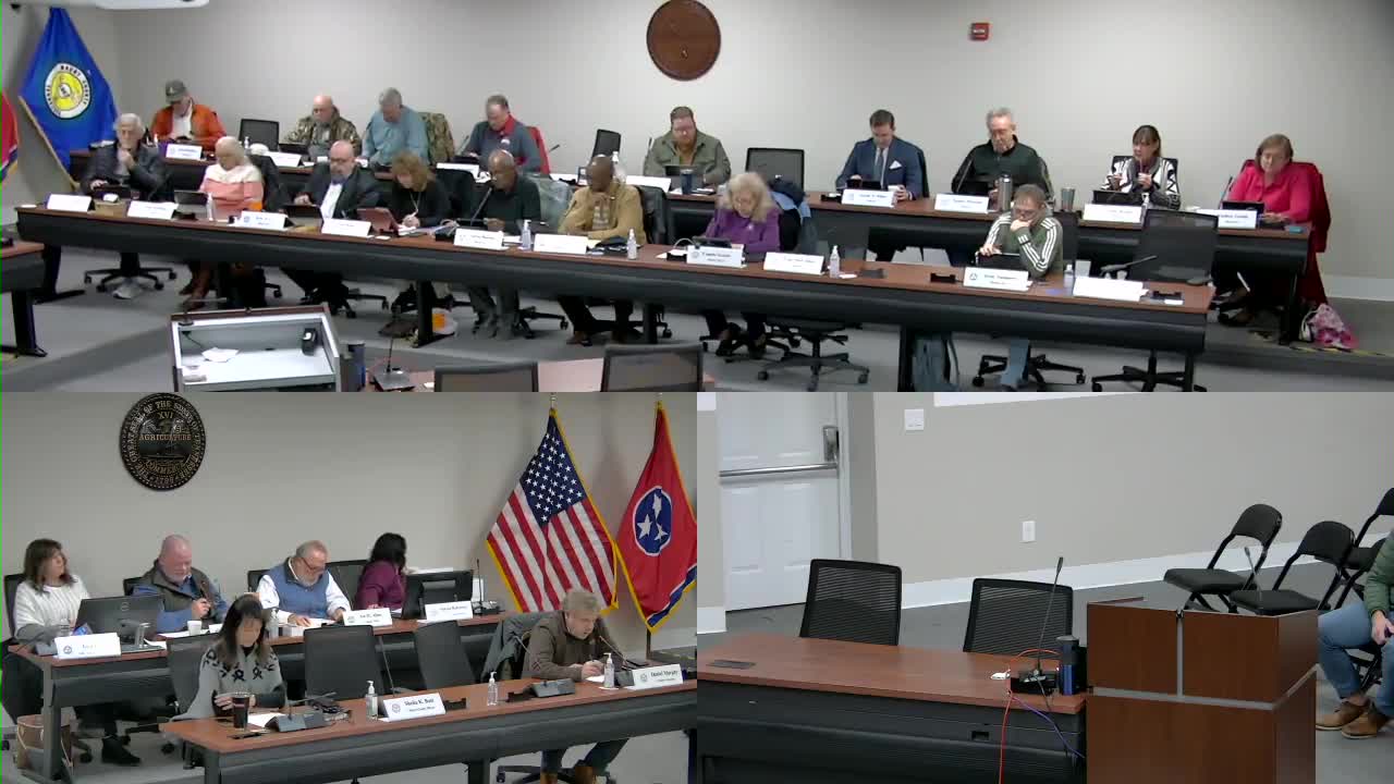 Maury County Commission approves $32,500 change order for additional creek debris removal