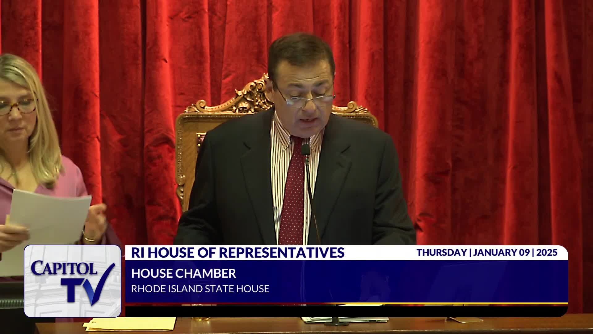 Rhode Island House opens 2025 session, names rules committee and approves multiple condolence resolutions