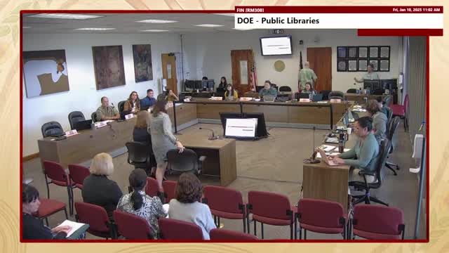 State libraries ask finance committee for security, temporary locations and higher R&M budget ahead of major CIP work