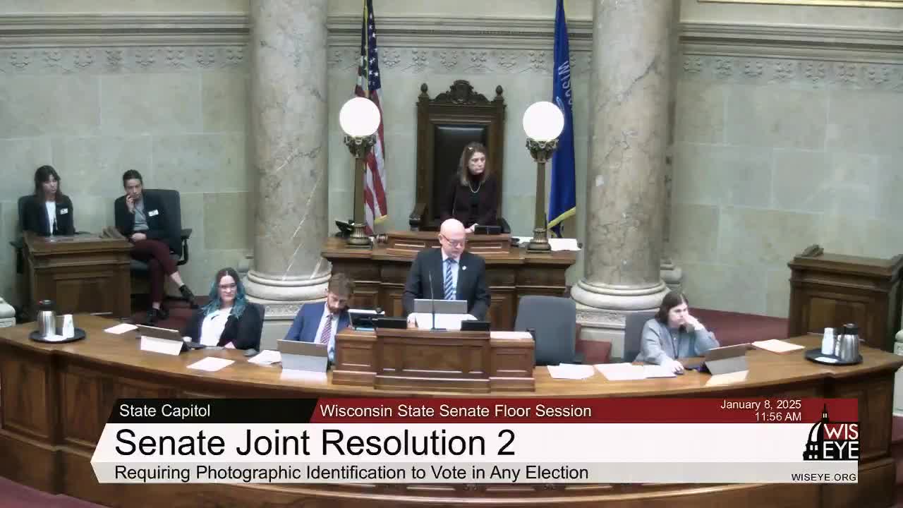 Wisconsin Senate debates voter ID law amid rising public support and partisan tensions