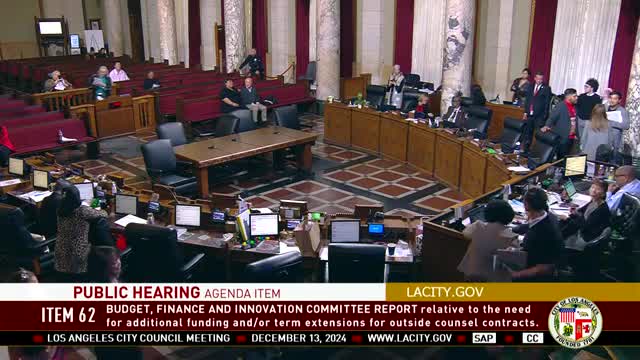 City Council meeting erupts in chaos over legal conflicts and mental health funding issues
