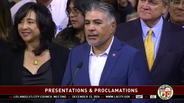 Tony Cárdenas honored for decades of service as Los Angeles declares November 1 his day