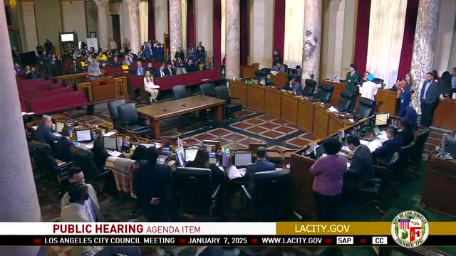 Community members demand rent freeze and accountability from Los Angeles City Council
