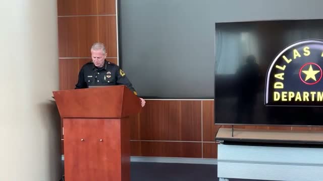 Dallas police say two officers shot a man who pointed a replica gun; suspect in critical condition