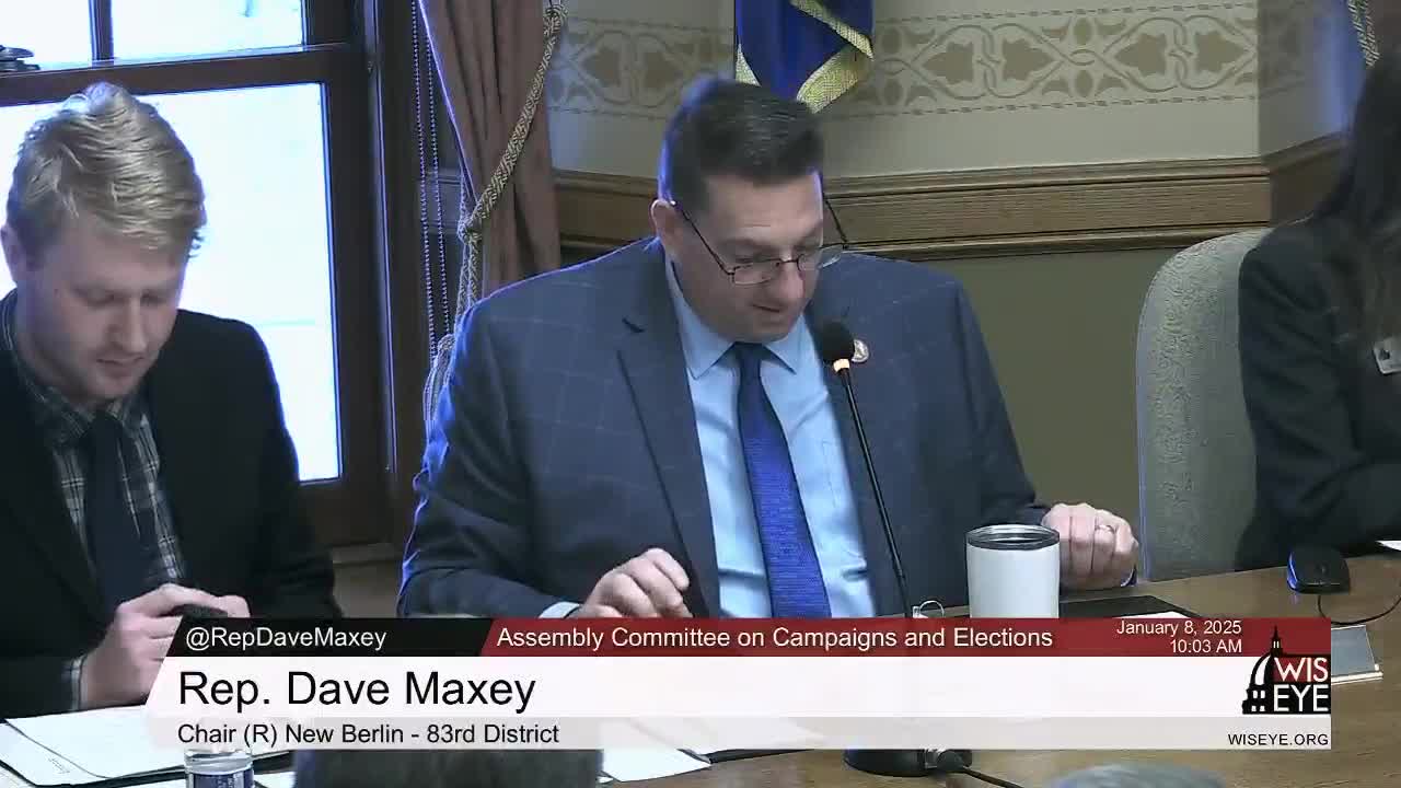 Assembly committee holds hearing on constitutional amendment to require photo ID for voters