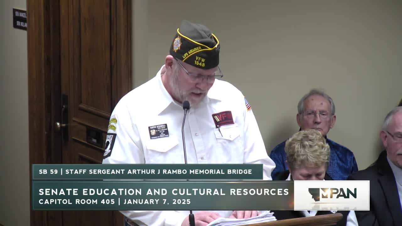 Montana committee considers naming bridge to honor Vietnam hero Staff Sergeant Rambo