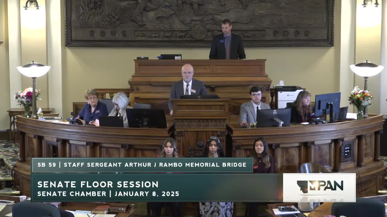 Senate unanimously passes bill to honor Staff Sergeant Arthur J. Rambo with memorial bridge