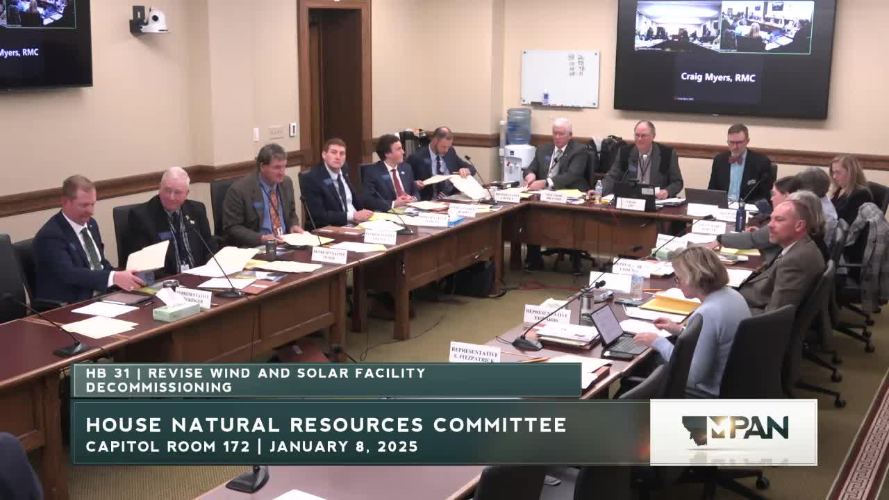 DEQ seeks statutory clarity on wind and solar decommissioning bonds in HB 31