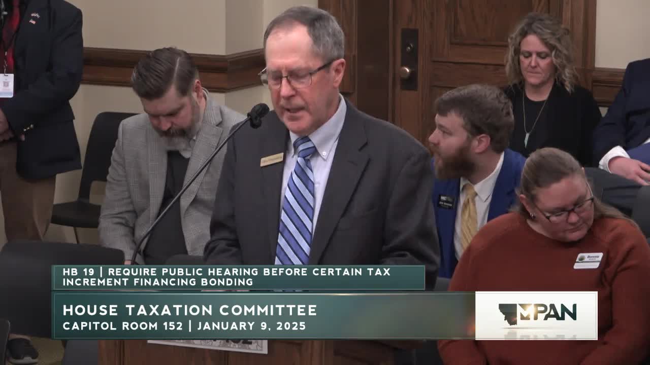 Montana bill would add public hearings, intergovernmental notice for tax-increment financing extensions