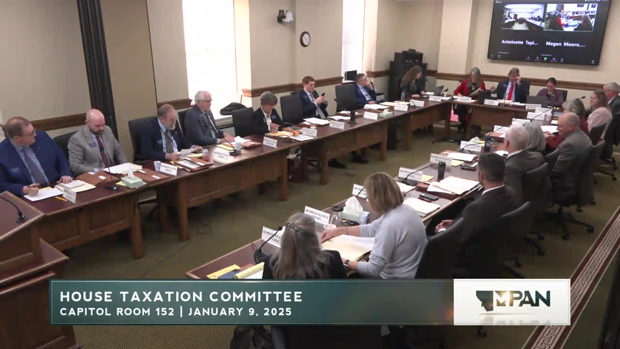 House Taxation Committee advances five bills unanimously in executive action