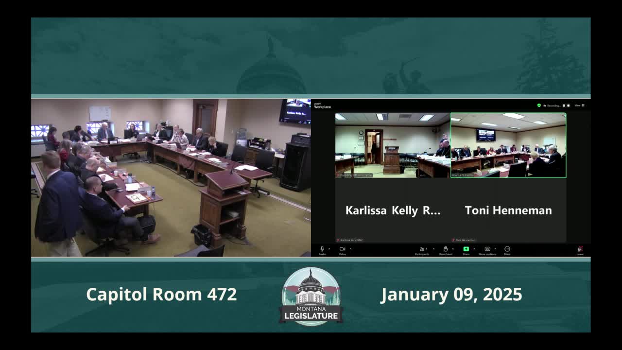 Subcommittee gives unanimous 'do pass' recommendation for House Bill 68