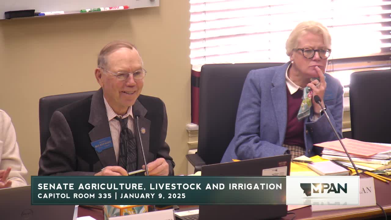 Department of Livestock briefs committee on brands, animal health lab and predator programs