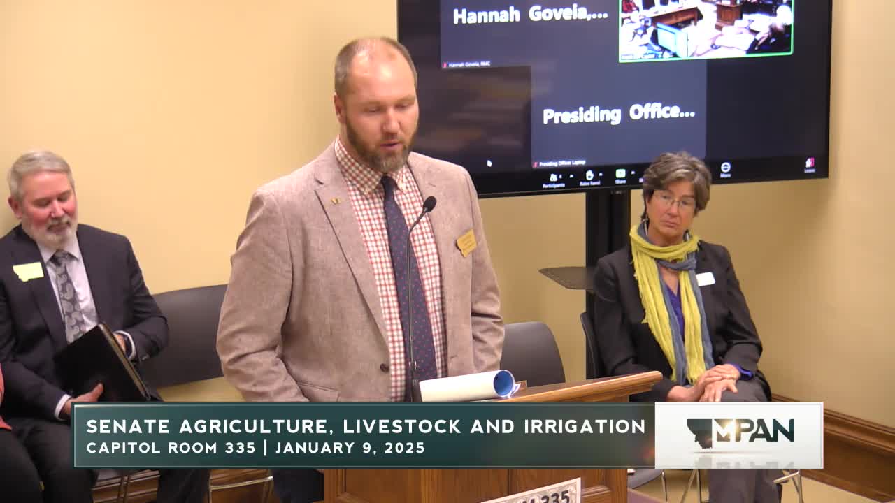 Senate Agriculture committee authorizes proxy voting, sets rules for informational witnesses