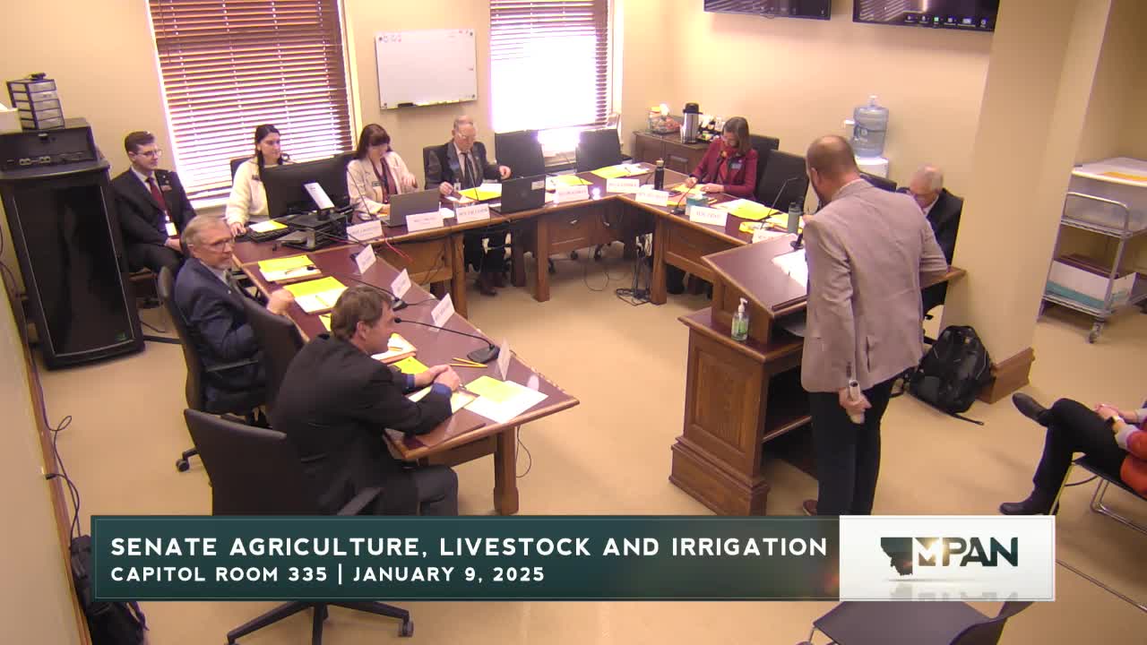 Department of Agriculture outlines hemp, pesticide and market work as session begins