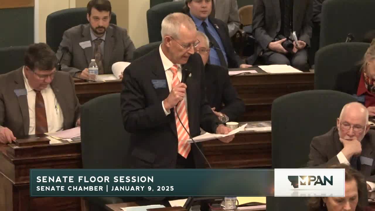 Montana Senate indefinitely postpones SR 1, a package of proposed rules changes