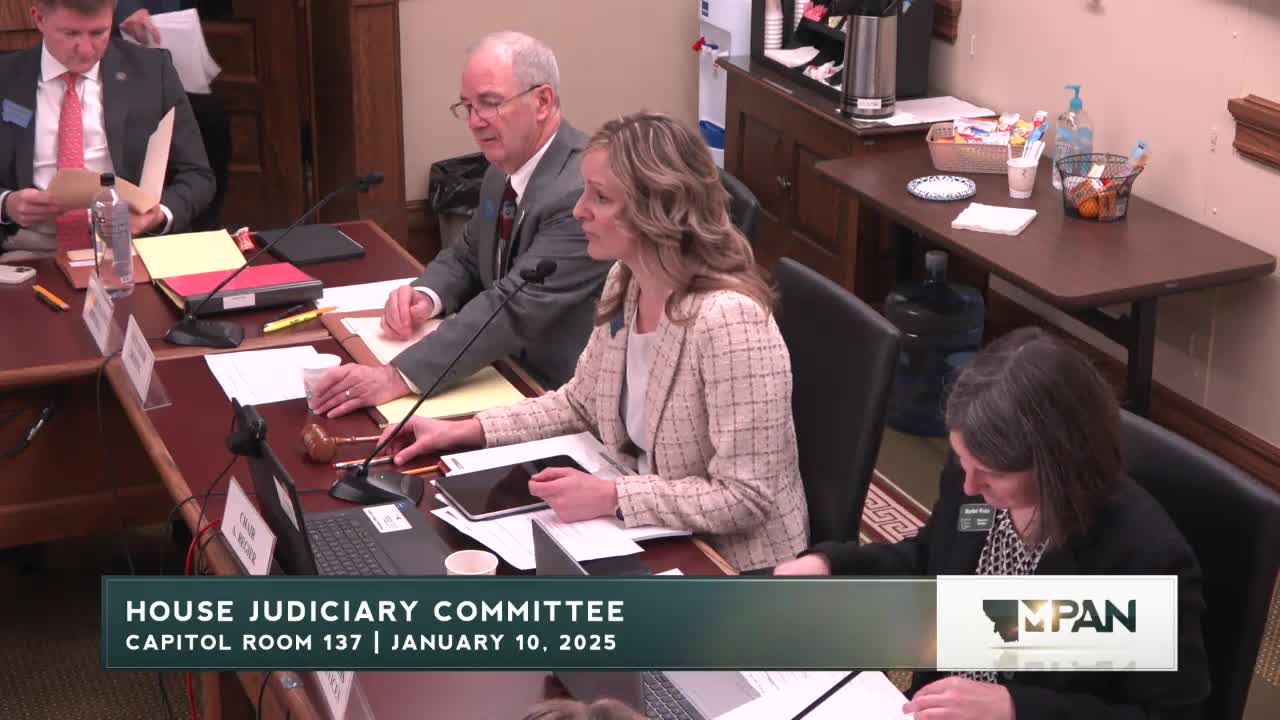 Montana House Judiciary hears hours of testimony on HB 121, the "Protect Women Act"