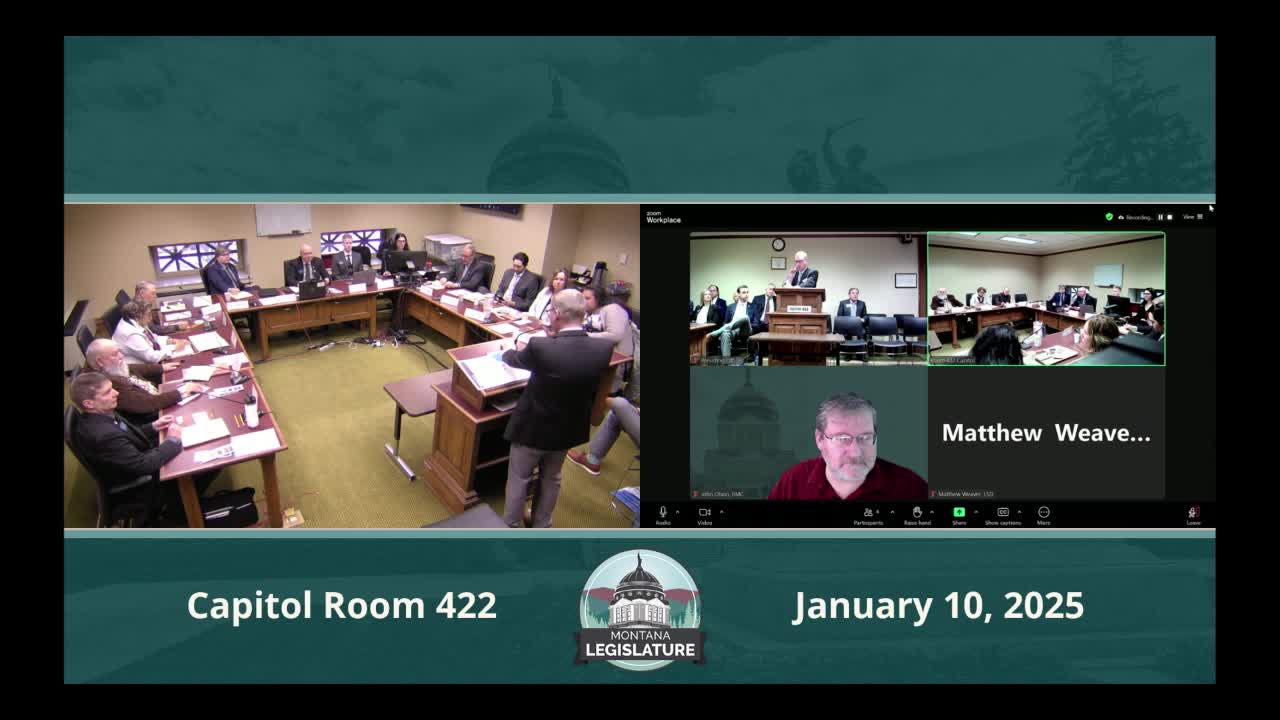 New Montana state auditor/commissioner of insurance and securities introduces office to Senate committee