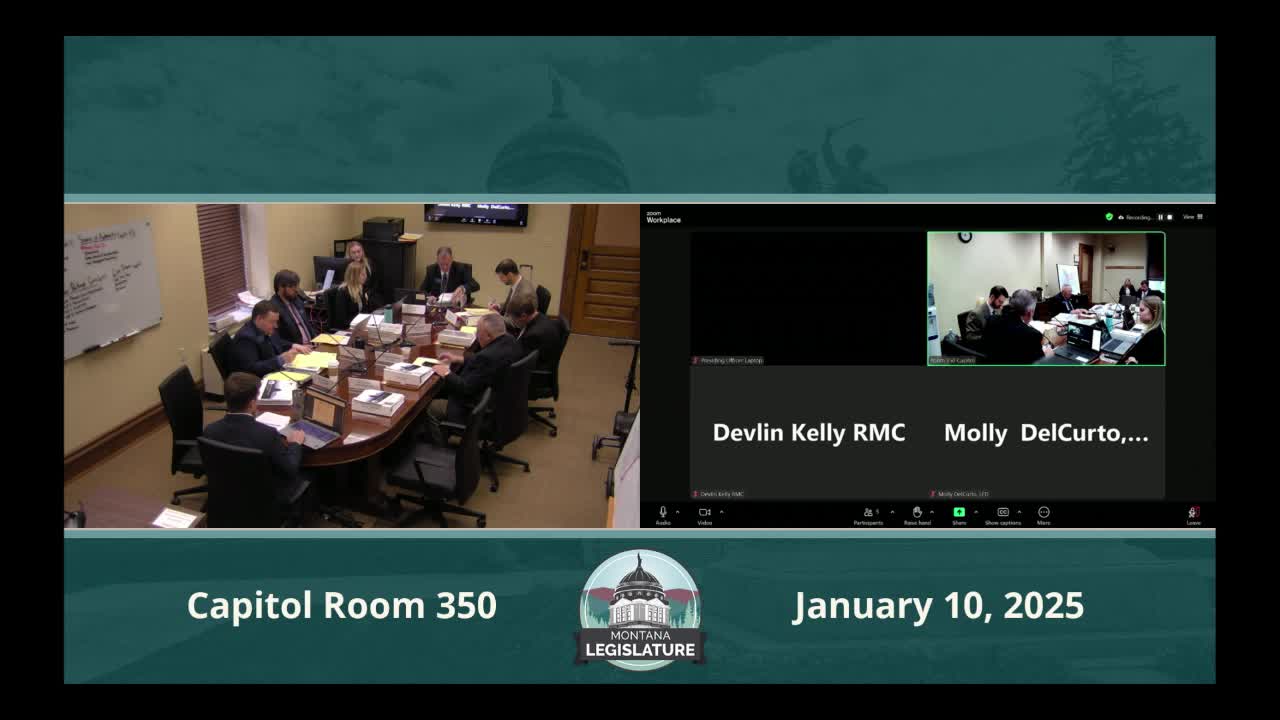 Appropriations subcommittee sets materials schedule, pushes executive action to next Monday