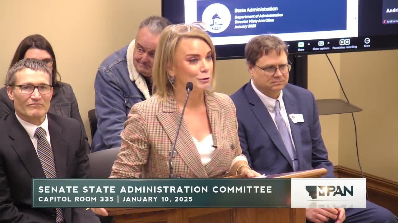 Department of Administration outlines remote‑work plan, broadband grants, procurement and public‑records reforms