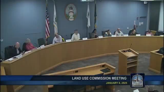 Evanston Land Use Commission closes public testimony on Envision Evanston 2045 after extended public debate; commissioners elect chair and vice chair