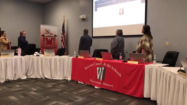 Warren Co. R-III board adopts updated CSIP after committee review and minor amendments