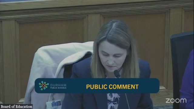 Students and university groups press Durham Public Schools for a districtwide climate action plan