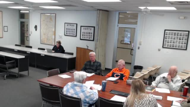 Participants note a site consultant proposal for an antenna/tower at South Park