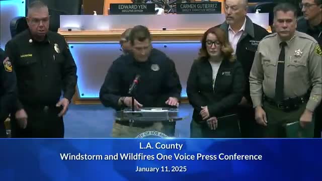 LA County details firefighting, alert-system fixes, curfew and recovery steps after major wildfires