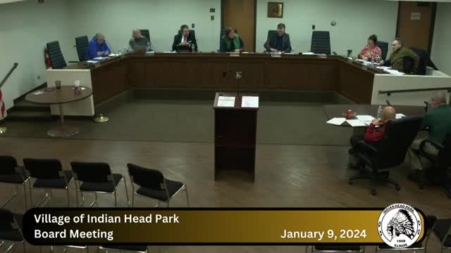 Indian Head Park reviews grants, ARPA funds and infrastructure updates; pump house complete