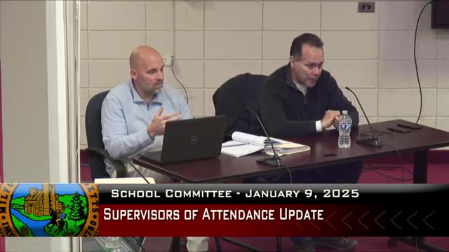 Milford attendance supervisors tell school committee chronic absenteeism remains a concern; outreach, data tracking increase