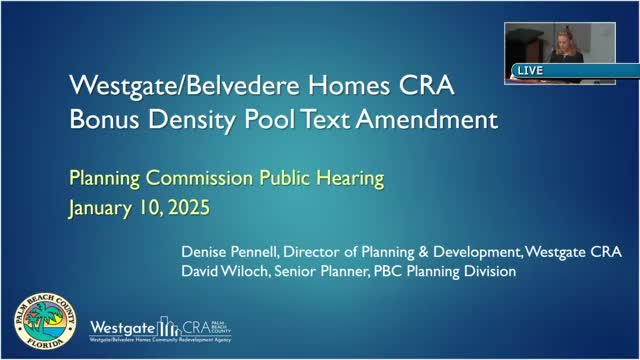 Westgate CRA asks planning commission to add 3,000 units to density bonus pool to support Kennel Club redevelopment