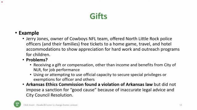 Jerry Jones gifts Cowboys tickets to North Little Rock police amid ethics concerns
