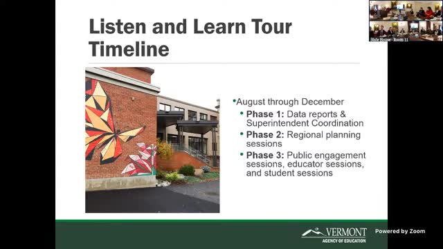 Vermont AOE to publish open source data and "recipe cards" after statewide validation