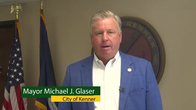 Mayor Glaser urges Kenner residents to prioritize flood insurance amid severe weather risks