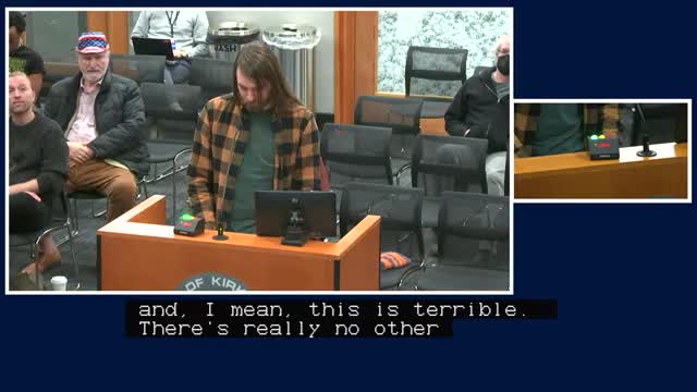Kirkland residents demand safer streets and better park maintenance amid ongoing city challenges
