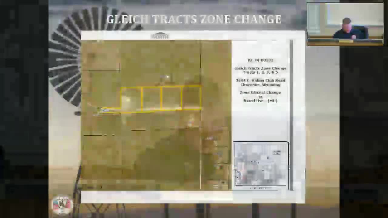 Commission recommends rezoning four Glitch Tracts from Agricultural Residential to Mixed Use with one condition