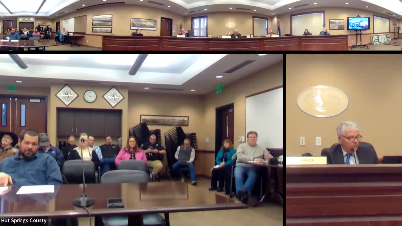 Hot Springs County approves 2025 holiday schedule including floating Indigenous Peoples Day