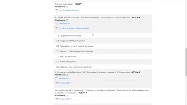 Votes at a glance: Faribault board approves routine resolutions, committee rosters and McKinley remodel bids