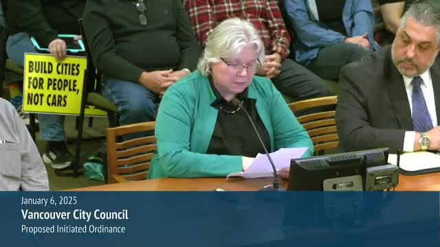 Vancouver City Council faces decision on controversial transportation initiative vote