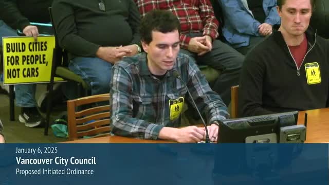 Vancouver residents advocate for safer streets as council debates transportation initiatives