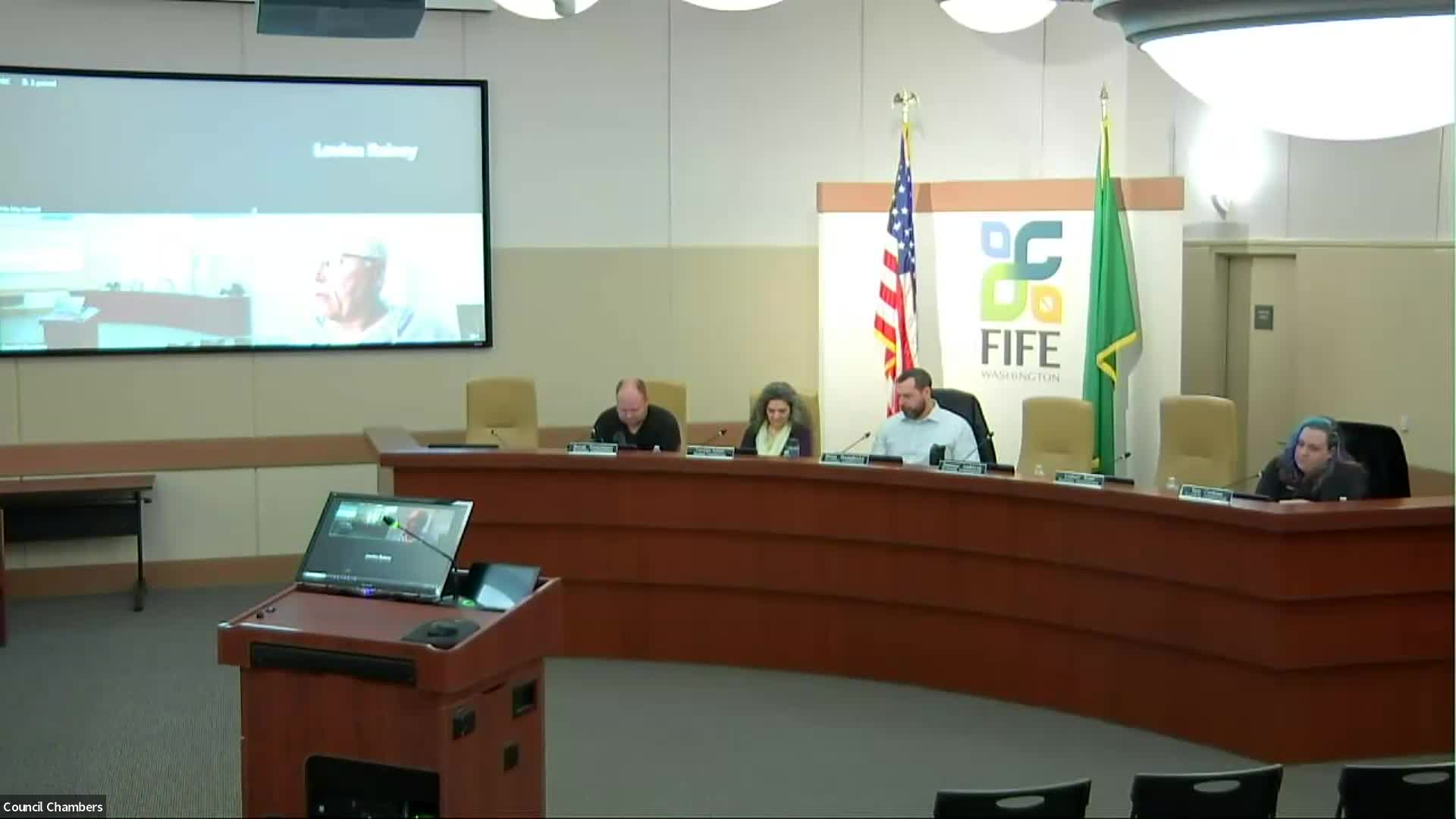 Director Larson previews three-month schedule, permit totals and project updates including Sound Transit EIS and roadway work