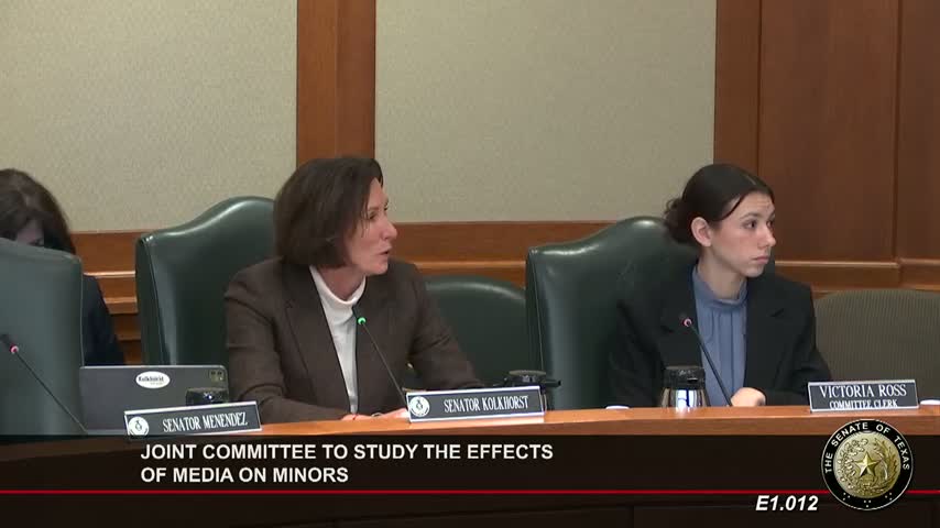 Texas lawmakers push for aggressive measures against child exploitation and online dangers