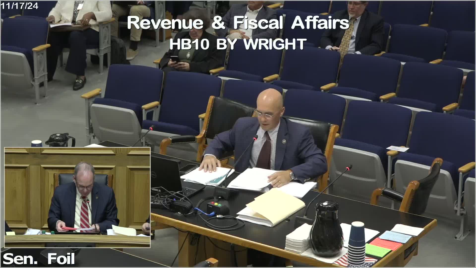 Senate committee probes HB 10 sales‑tax rewrite as retailers and nonprofits warn of fallout