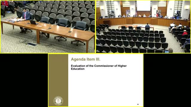 Personnel committee holds executive session and accepts commissioner evaluation