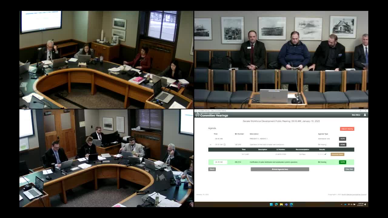 DEQ proposes testing, fee and penalty changes for water system operators; committee hears concerns about enforcement process