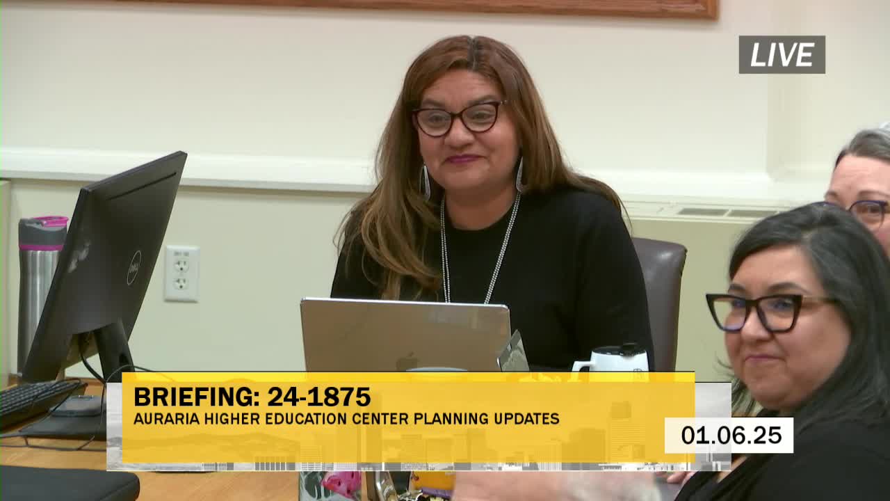 Auraria Campus presents framework plan, budget shortfall and early projects including ball field, housing and childcare