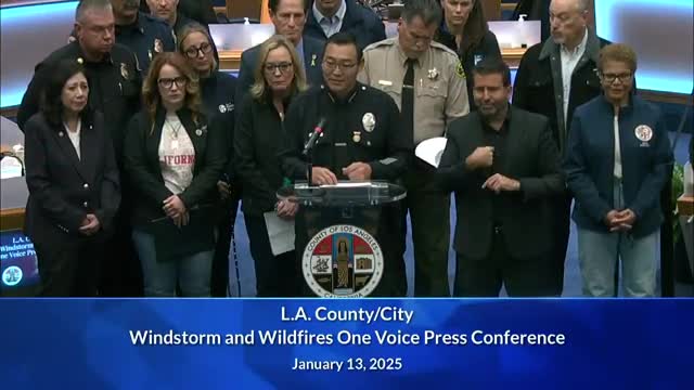 Sheriff warns residents to avoid evacuation zones amid rising crime concerns